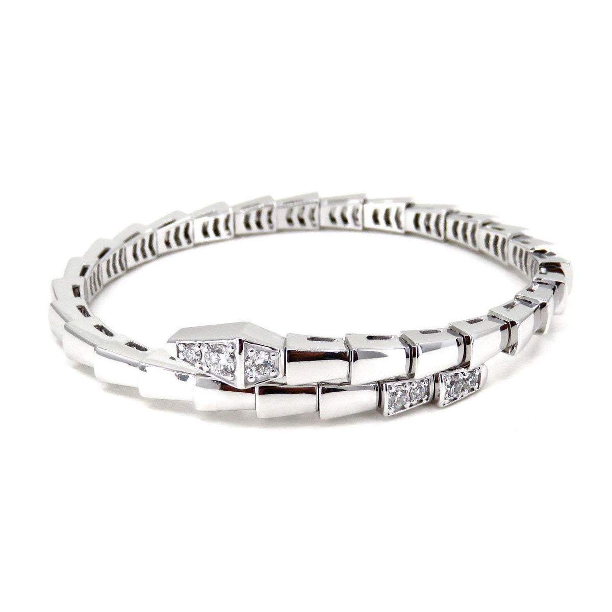 [Marins]SERPENTI BRACELET DIAMONDS SILVER