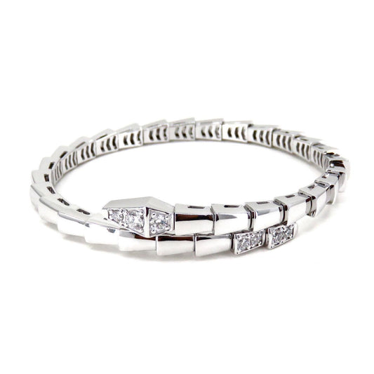 [Marins]SERPENTI BRACELET DIAMONDS SILVER