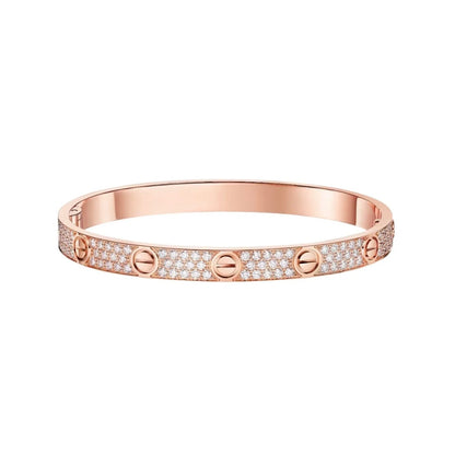 [Marins]LOVE BRACELET 6.1MM DIAMOND-PAVED