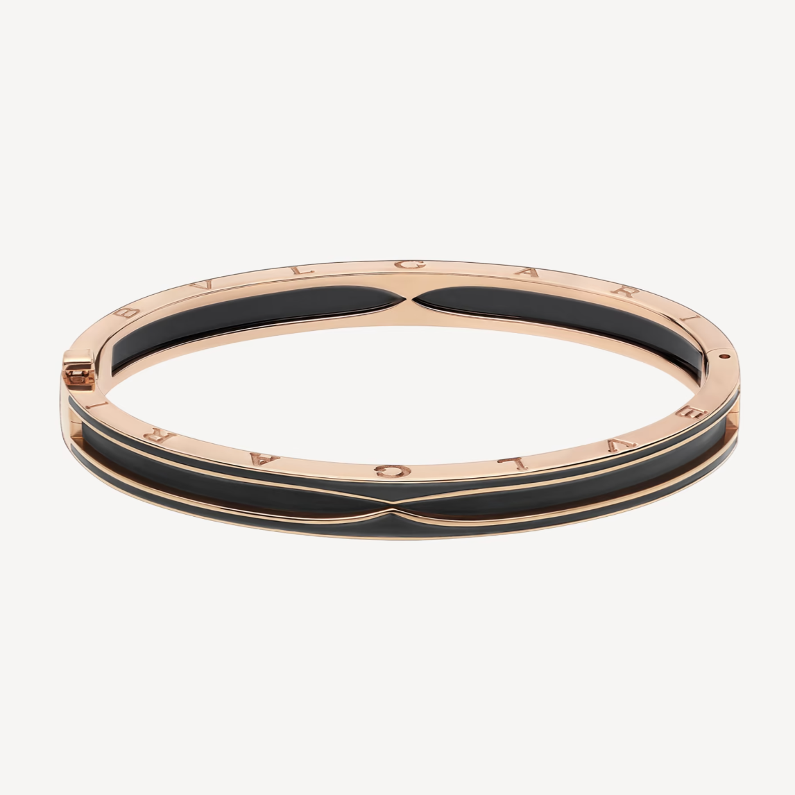 [Marins]ZERO 1 PINK GOLD WITH MATTE BLACK CERAMIC BRACELET