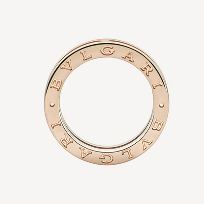 [Marins]ZERO 1 ONE-BAND PAVED DIAMONDS ON THE SPIRAL RING