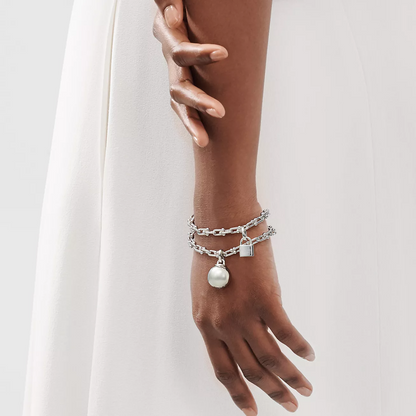 [Marins]HARDWEAR SMALL WRAP SILVER BRACELET