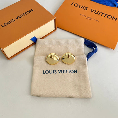 [Marins]Gold Paris Stud Earrings