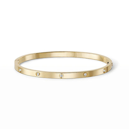 [Marins]LOVE BRACELET 3.65MM 10 DIAMONDS
