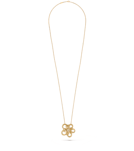 [Marins]Flowerlace Brooch Pendant