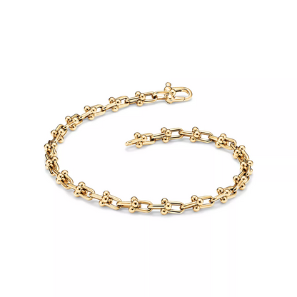 [Marins]HARDWEAR MICRO LINK 44 MOTIF GOLD BRACELET