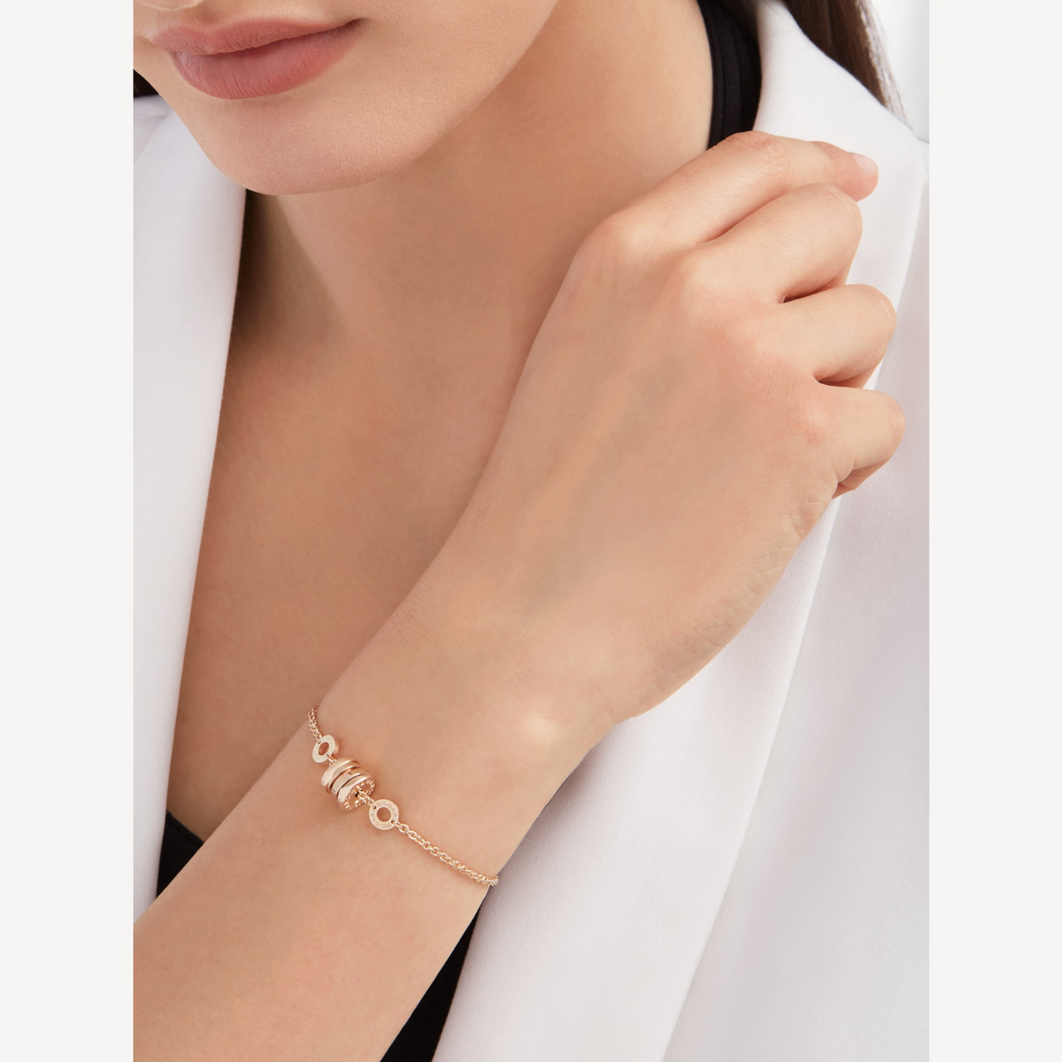 [Marins]ZERO 1 SOFT PINK GOLD BRACELET