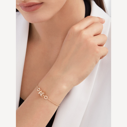 [Marins]ZERO 1 SOFT PINK GOLD BRACELET