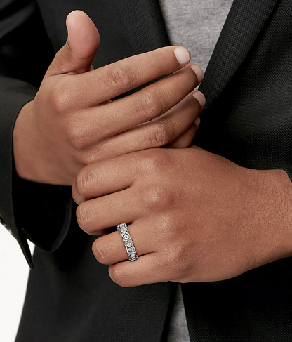 [Marins]SIXTEEN STONE SILVER RING