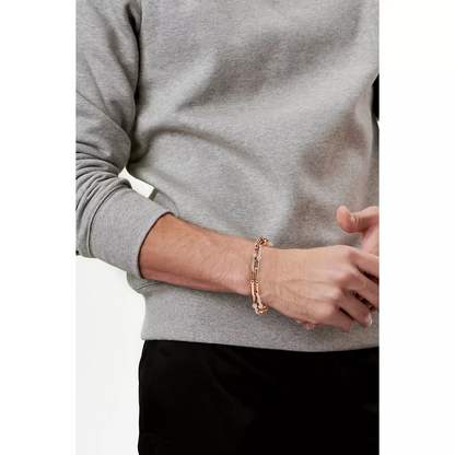 [Marins]HARDWEAR LARGE LINK PINK GOLD PAVED DIAMOND BRACELET