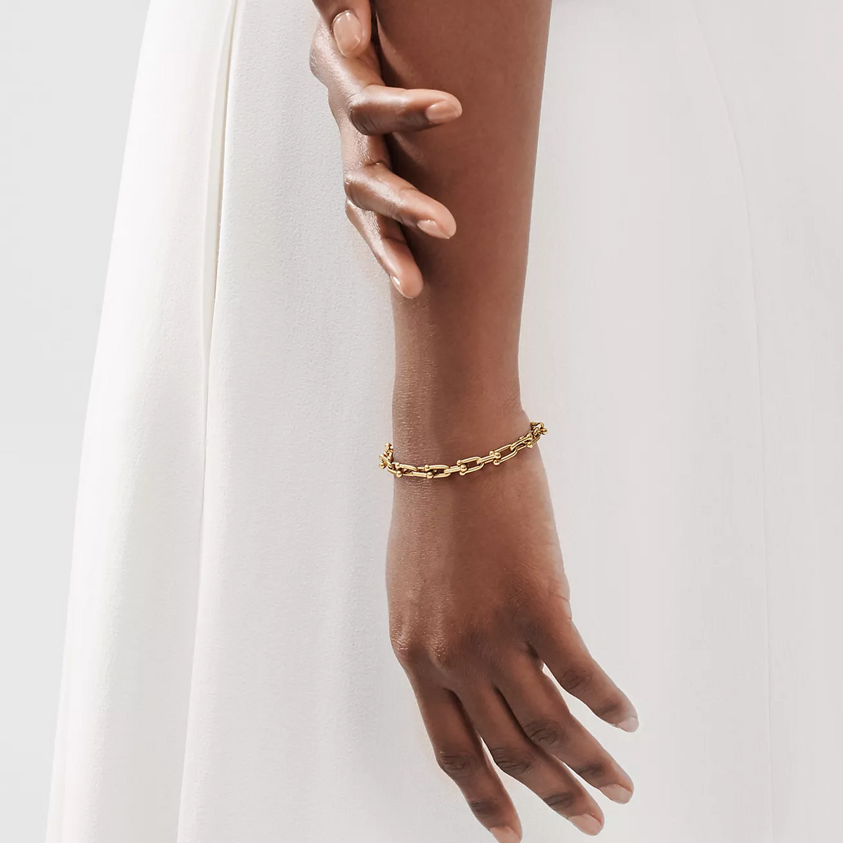 [Marins]HARDWEAR SMALL LINK 26 MOTIF GOLD BRACELET
