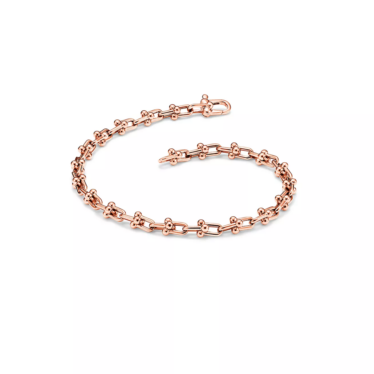 [Marins]HARDWEAR MICRO LINK 44 MOTIF PINK GOLD BRACELET