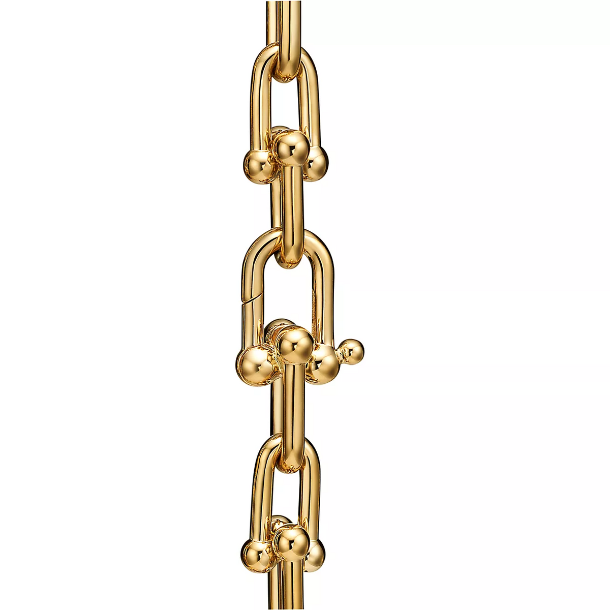 [Marins]HARDWEAR MEDIUM LINK 20 MOTIF GOLD BRACELET