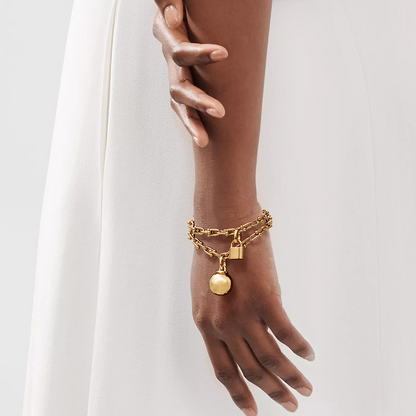 [Marins]HARDWEAR SMALL WRAP GOLD BRACELET