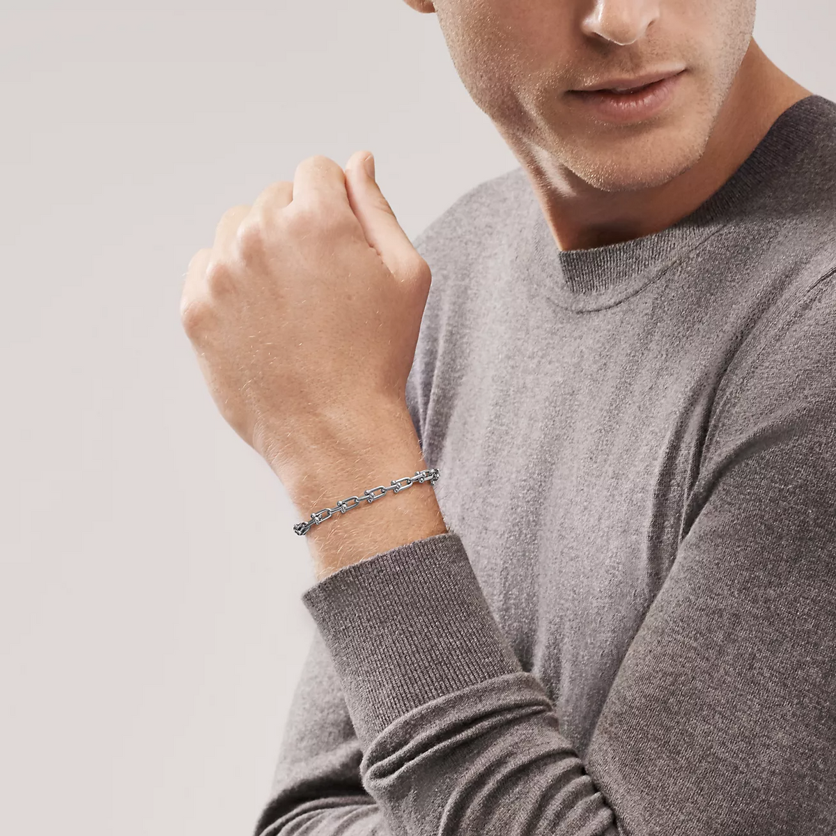 [Marins]HARDWEAR SMALL LINK 26 MOTIF SILVER BRACELET