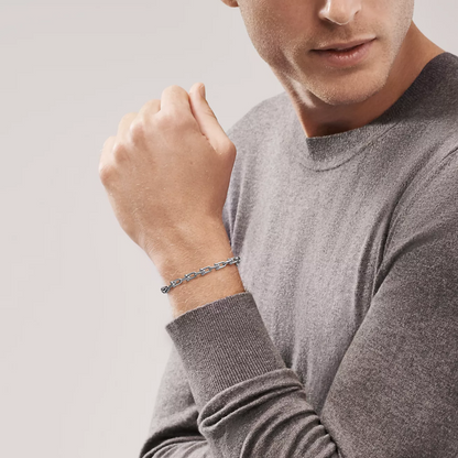 [Marins]HARDWEAR SMALL LINK 26 MOTIF SILVER BRACELET