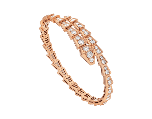 [Marins]SERPENTI BRACELET 6.8MM PINK GOLD DIAMOND