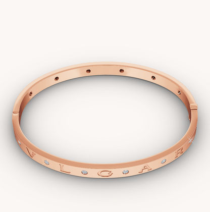 [Marins]ZERO 1 PINK GOLD 12 DIAMONDS BRACELET