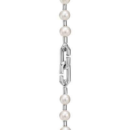 [Marins]PEARL LOCK SILVER BRACELET