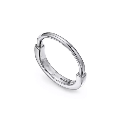 [Marins]LOCK RING SILVER