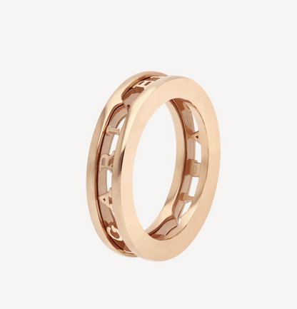[Marins]ZERO 1 ONE-BAND WITH OPENWORK LOGO SPIRAL RING