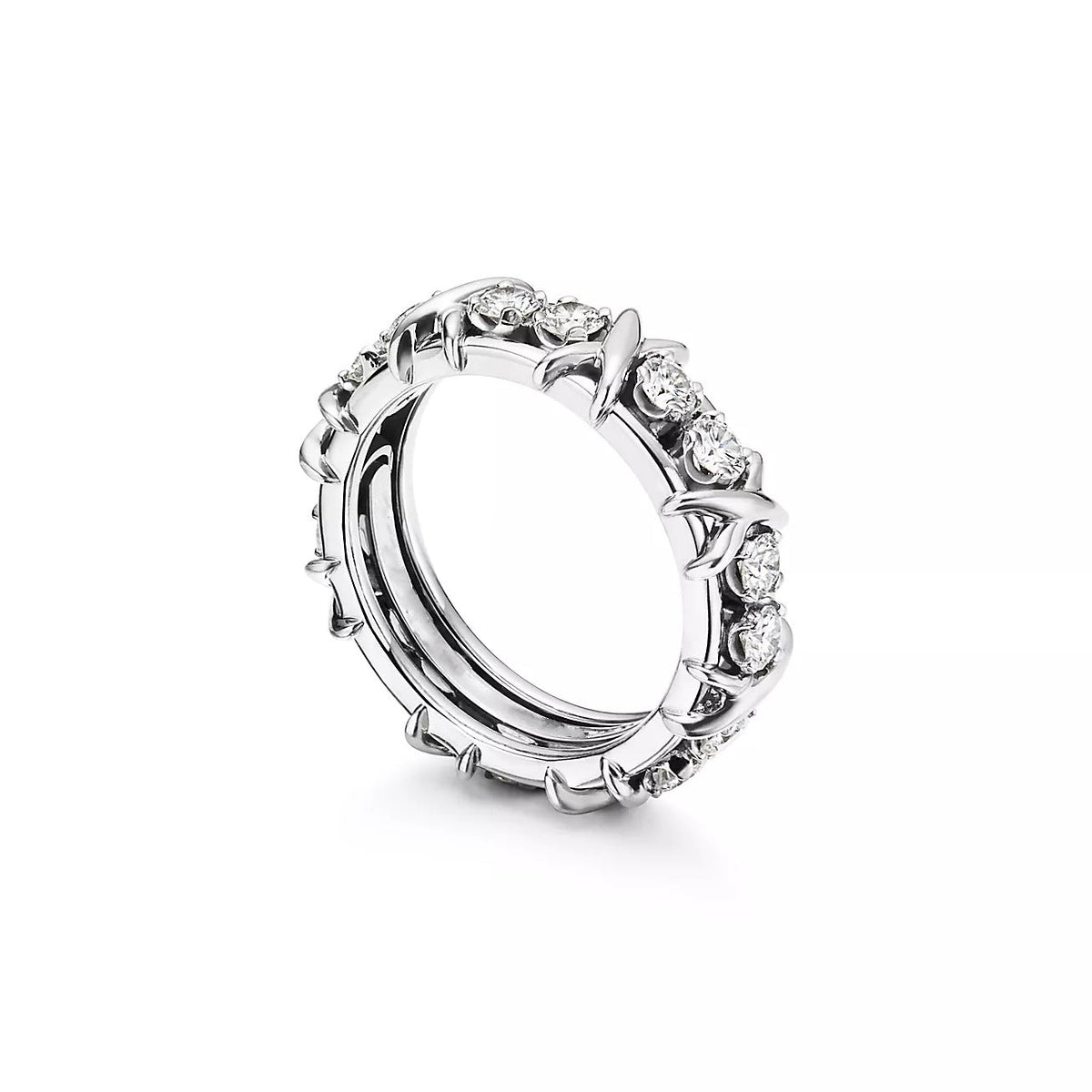 [Marins]SIXTEEN STONE SILVER RING