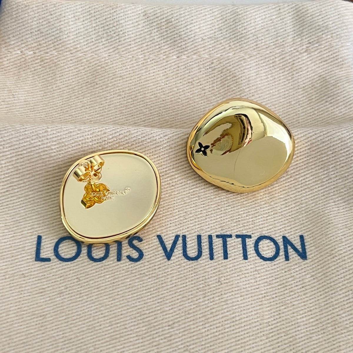 [Marins]Gold Paris Stud Earrings