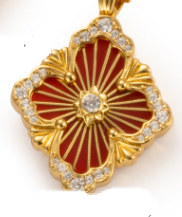 [Marins] B.C.L BIG SIZE  ENAMEL NECKLACE（Various colors）