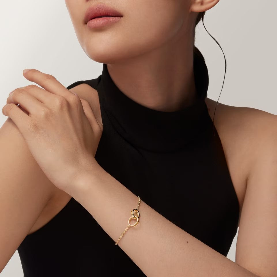 [Marins]LOVE BRACELET DOUBLE RING