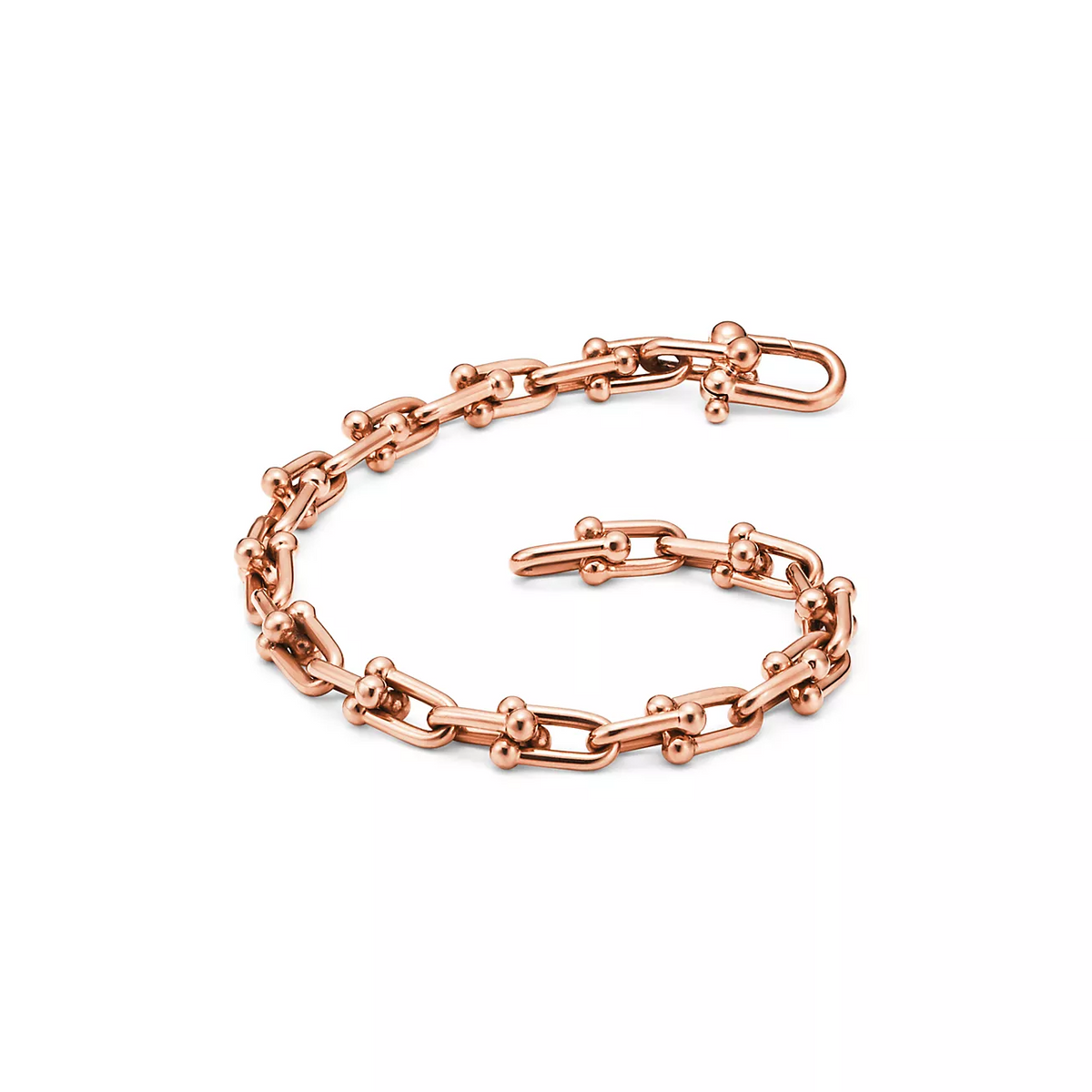 [Marins]HARDWEAR SMALL LINK 26 MOTIF PINK GOLD BRACELET