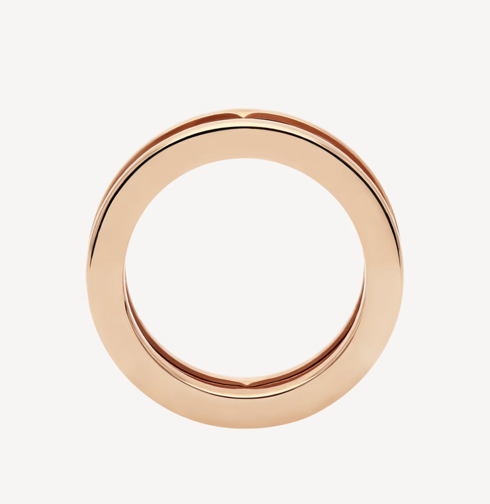[Marins]ZERO 1 ONE-BAND WITH OPENWORK LOGO SPIRAL RING