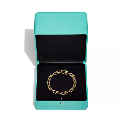 [Marins]HARDWEAR MEDIUM LINK 20 MOTIF GOLD BRACELET