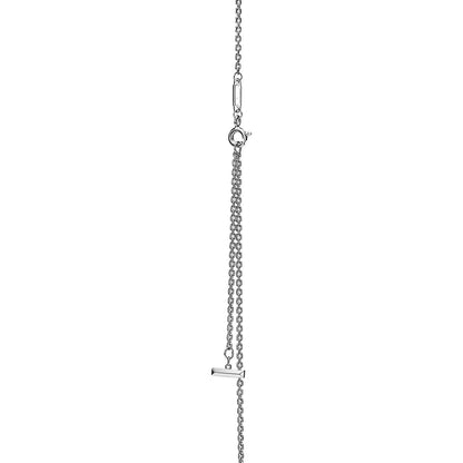 [Marins]T CIRCLE PENDENT SILVER NECKLACE