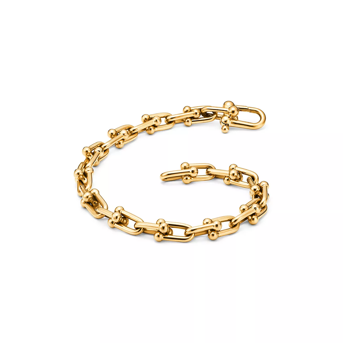 [Marins]HARDWEAR SMALL LINK 26 MOTIF GOLD BRACELET
