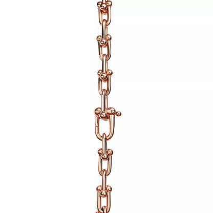 [Marins]HARDWEAR SMALL LINK 26 MOTIF PINK GOLD BRACELET