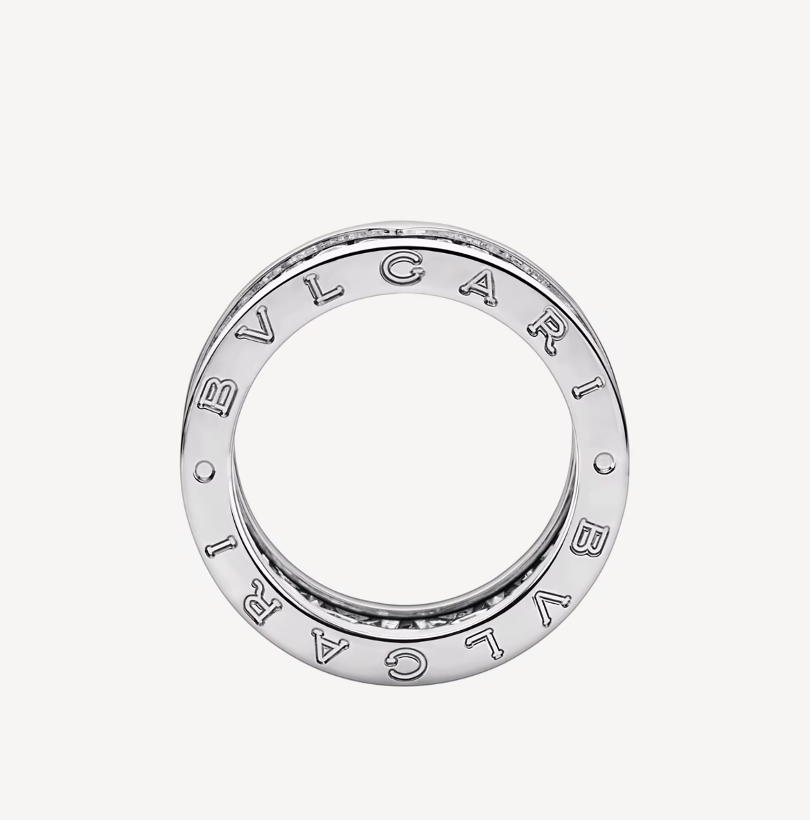 [Marins]ZERO 1 WITH PAVED DIAMONDS ON THE SPIRAL RING