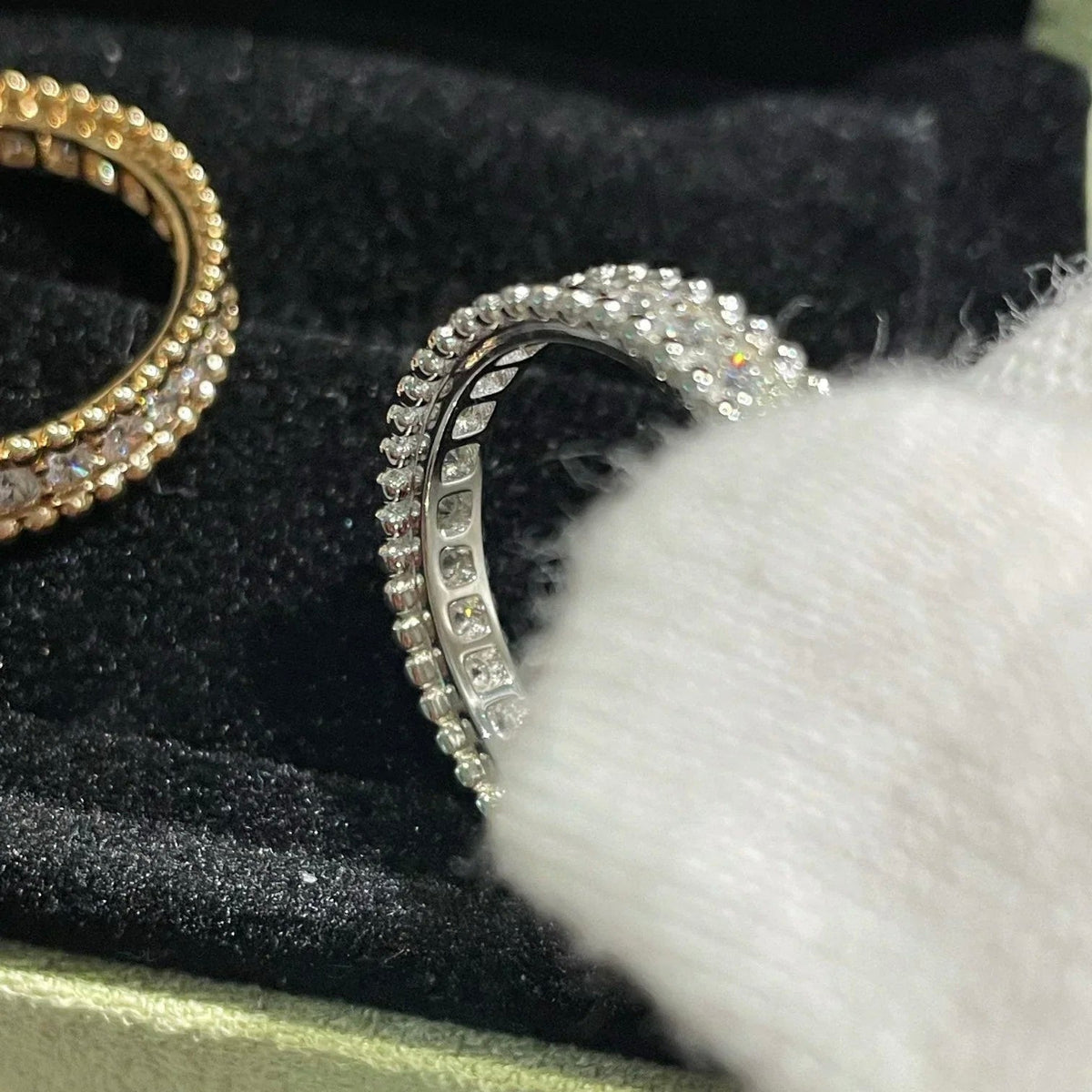 [Marins]PERLEE DIAMOND SILVER RING