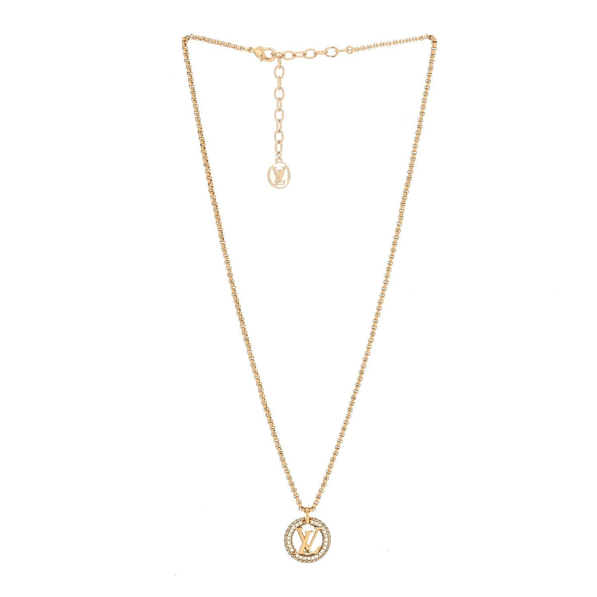 [Marins]BY NIGHT DIAMOND PAVED NECKLACE