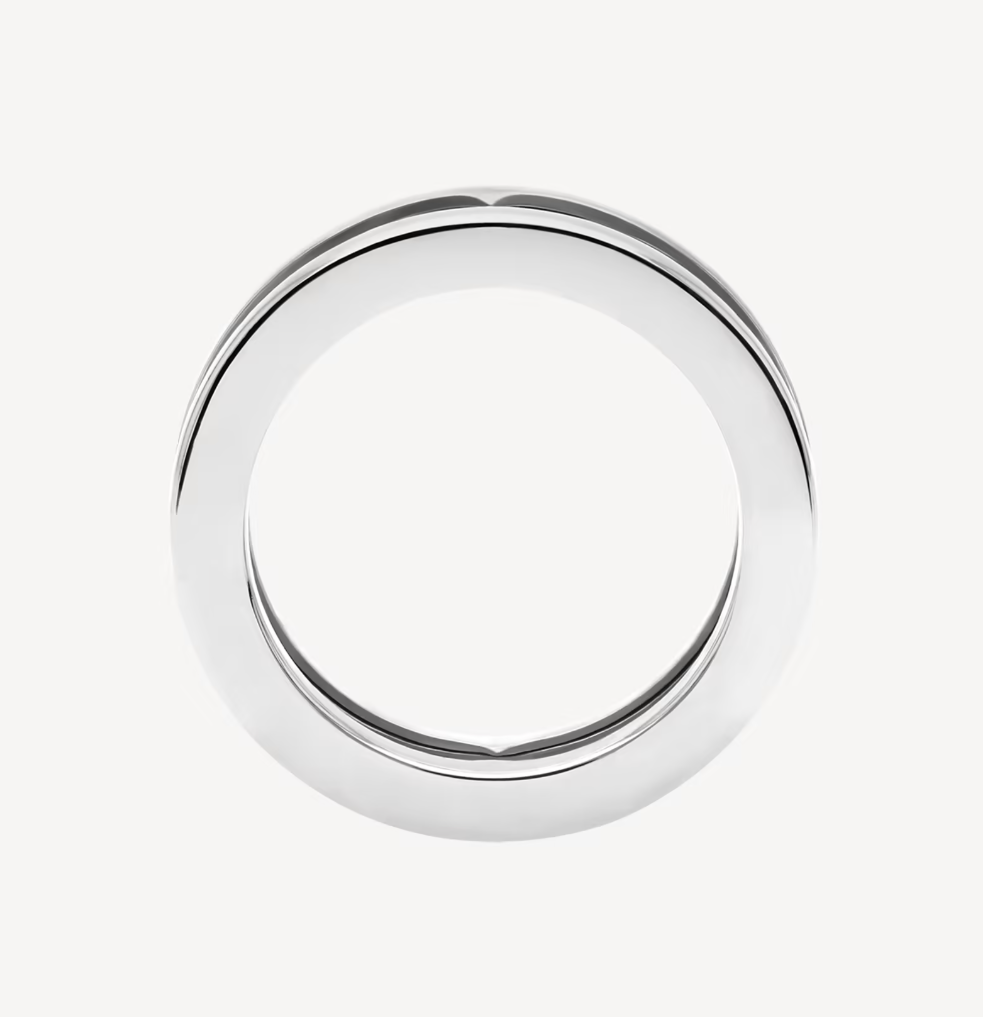 [Marins]ZERO 1 ONE-BAND WITH OPENWORK LOGO SPIRAL RING