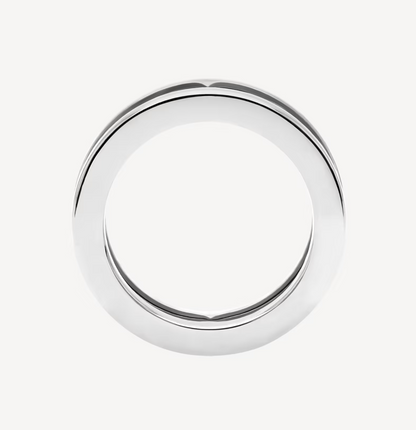 [Marins]ZERO 1 ONE-BAND WITH OPENWORK LOGO SPIRAL RING