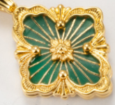 [Marins] B.C.L SMALL SIZE  ENAMEL NECKLACE（Various colors)