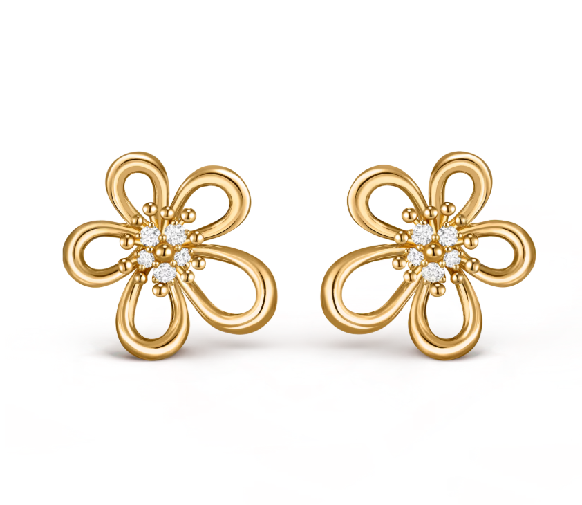 [Marins]FLOWERLACE EARRINGS
