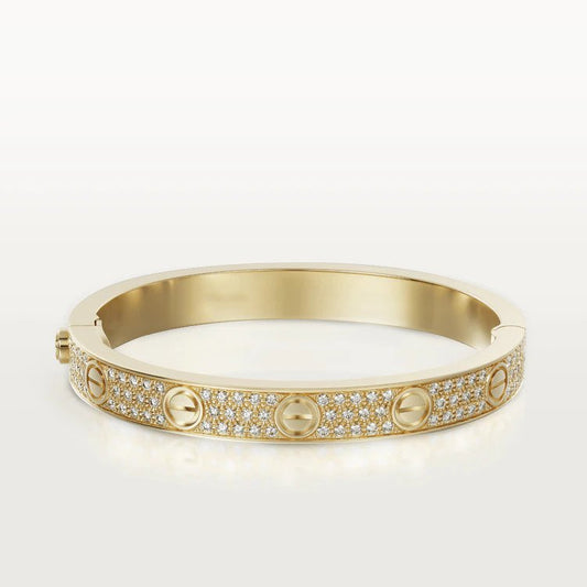 [Marins]LOVE BRACELET 6.1MM DIAMOND-PAVED