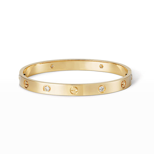 [Marins]LOVE BRACELET 6.1MM 4 DIAMONDS