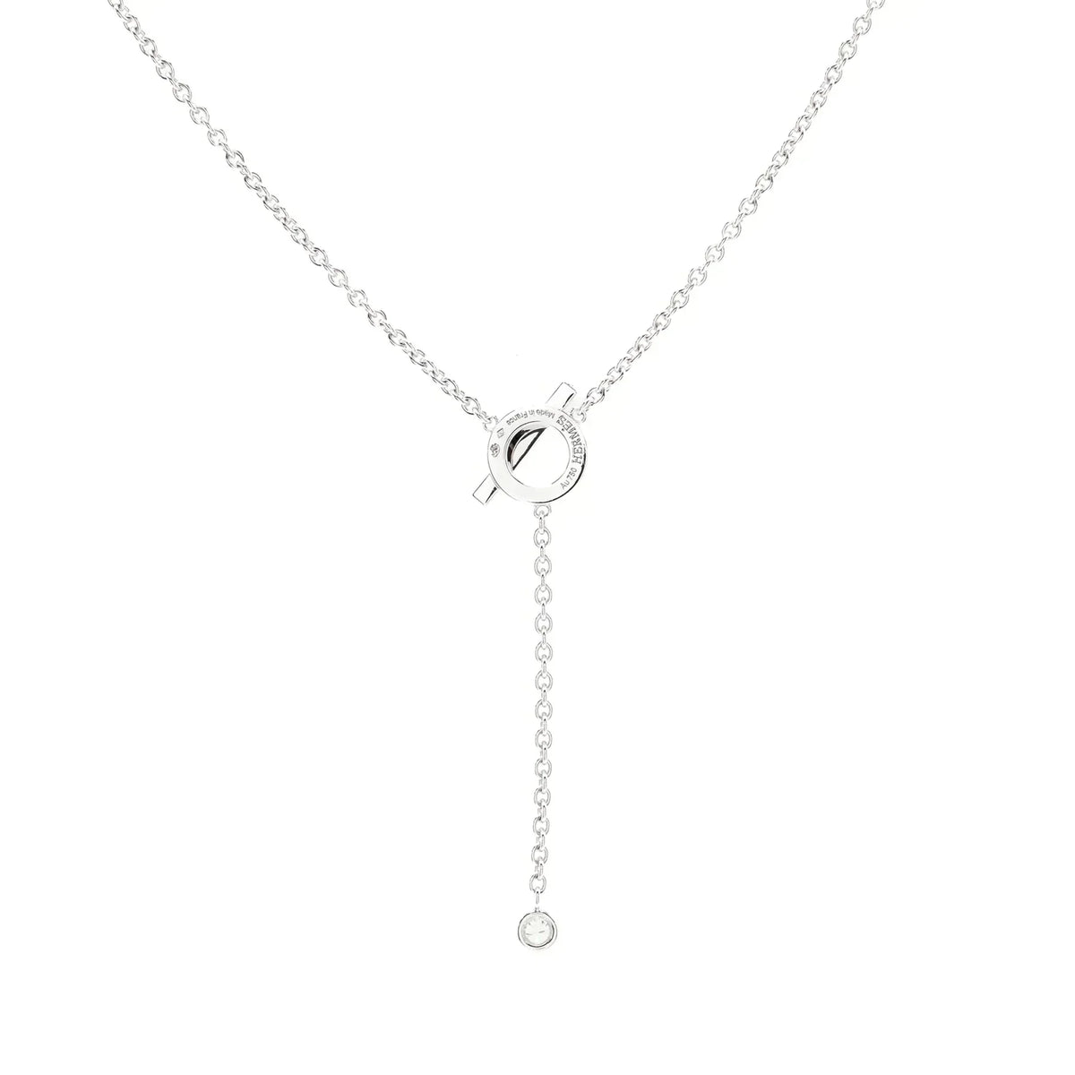 [Marins]FINESSE SILVER DIAMOND NECKLACE