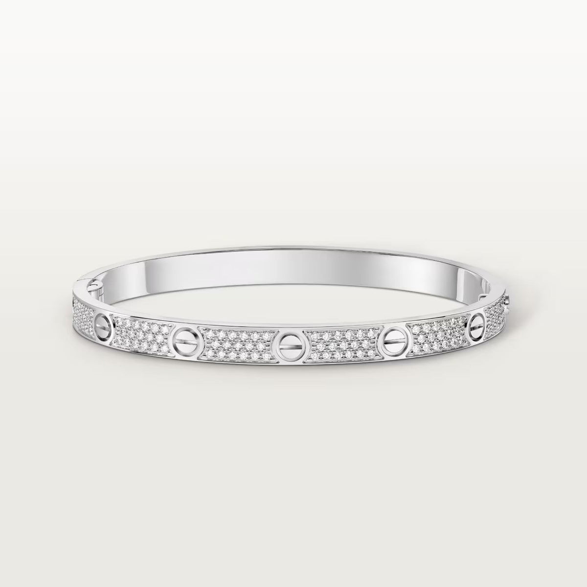[Marins]LOVE BRACELET 4.8MM DIAMOND-PAVED