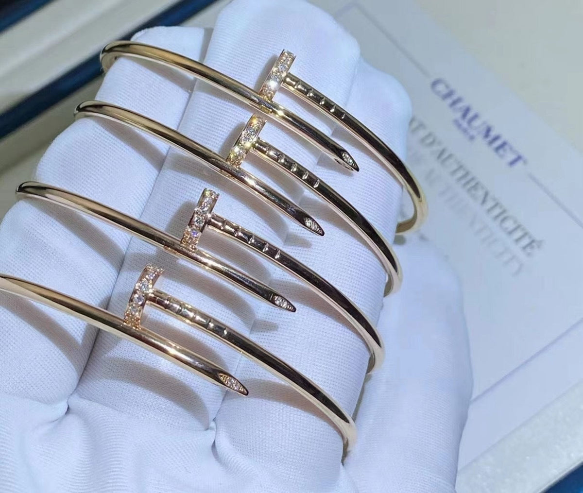 [Marins]JUSTE BRACELET 2.5MM DIAMONDS