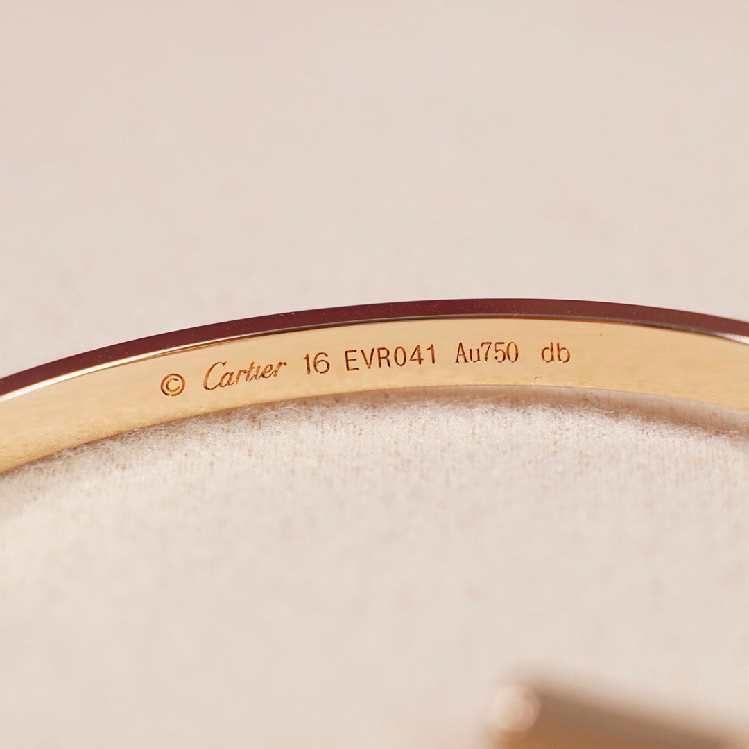[Marins]LOVE BRACELET 3.65MM 6 DIAMONDS