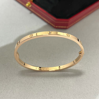 [Marins]LOVE BRACELET 3.65MM 6 DIAMONDS