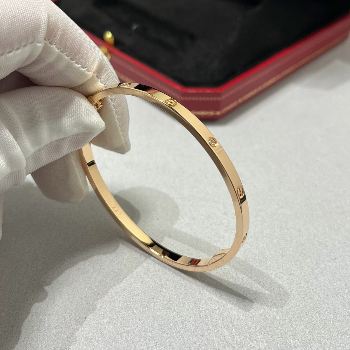 [Marins]LOVE BRACELET 3.65MM 6 DIAMONDS